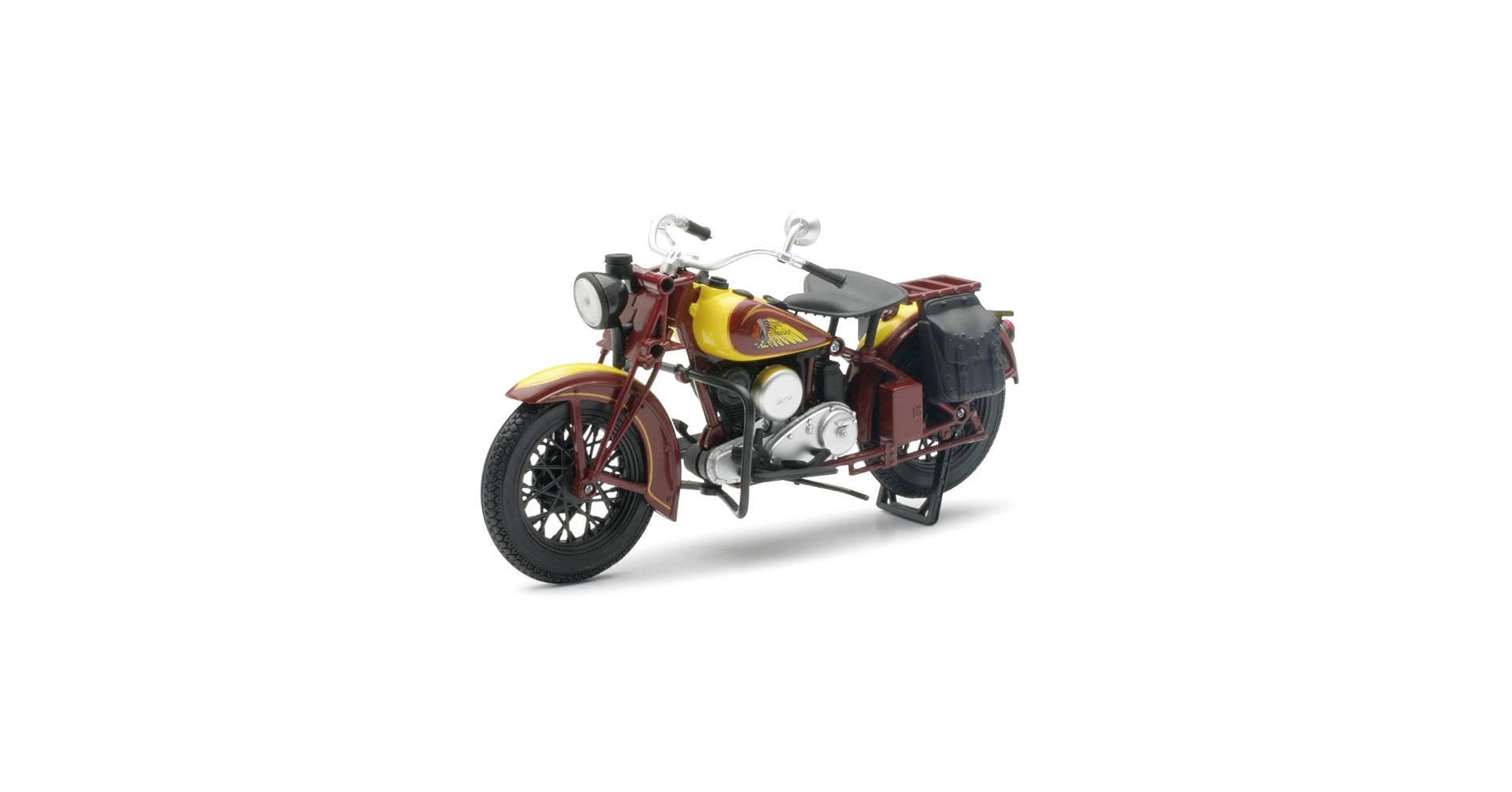 New Ray. 1934 Indian Scout Sport Motorcycle 1/12 Scale